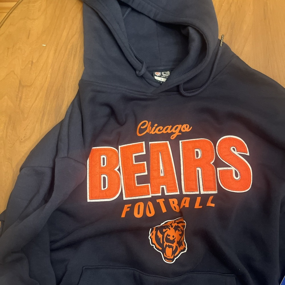 Chicago Bears NFL Men's Ultra Game Hoodie Sweatshirt Pullover Size Large